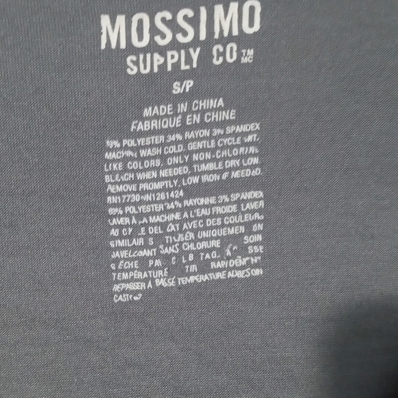 Mossimo Supply Co Gray Sheath Dress Casual Crew Neck - Picture 3 of 3